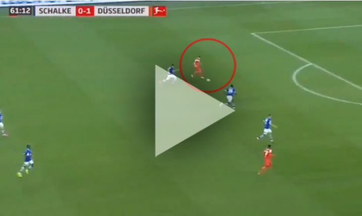 Dawid Kownacki ŁADUJE GOLA z Schalke! [VIDEO]
